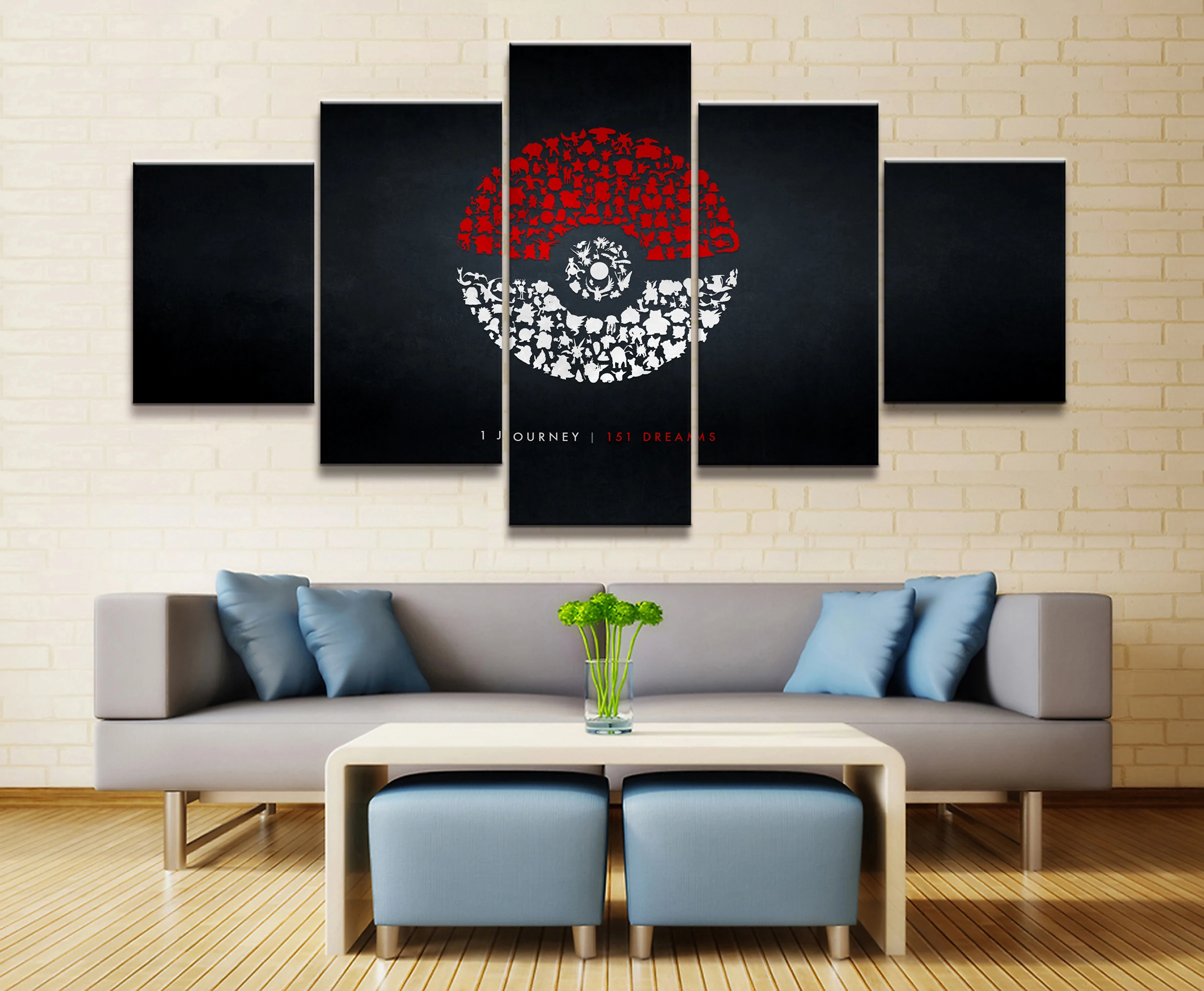 Home Decor Modular Canvas Picture 5 Piece Pokemon GAME Art Painting Poster Wall For Home Canvas Painting Wholesale
Home Decor Modular Canvas Picture 5 Piece Pokemon GAME Art Painting Poster Wall For Home Canvas Painting Wholesale