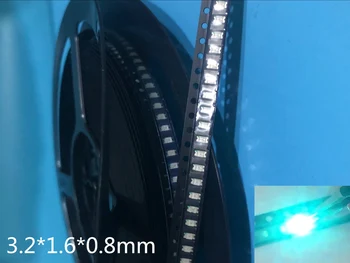 50PCS 3216 1206 Ice Blue 0.01W Super Ultra Bright SMD LED Indication smd 1206 led clear blue 1206 diodes
50PCS 3216 1206 Ice Blue 0.01W Super Ultra Bright SMD LED Indication smd 1206 led clear blue 1206 diodes