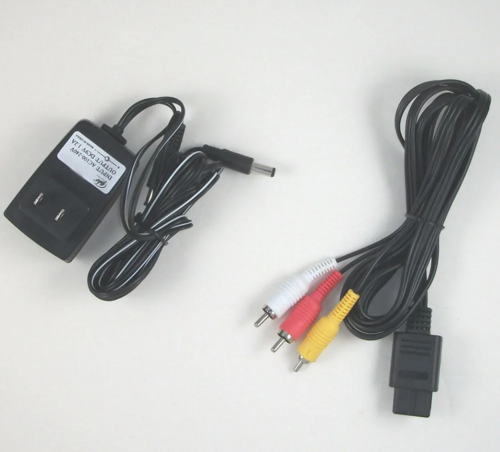 Новый для супер Nintendo NES SNES подключение connection kit адаптер переменного тока Мощность