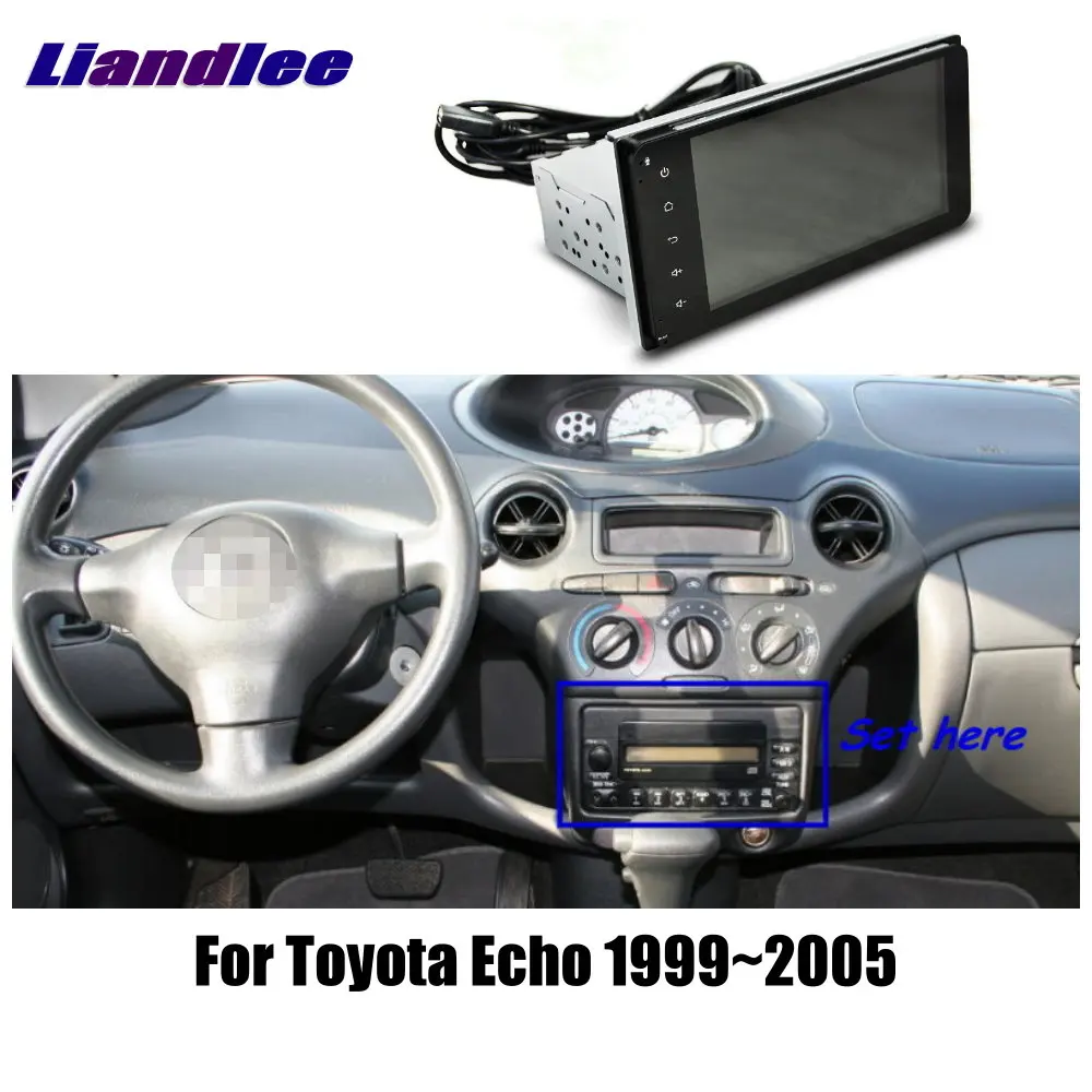Liandlee For Toyota Echo 1999~2005 Car Android Radio Player GPS NAVI Maps HD Touch Screen TV Multimedia No CD DVD
Liandlee For Toyota Echo 1999~2005 Car Android Radio Player GPS NAVI Maps HD Touch Screen TV Multimedia No CD DVD