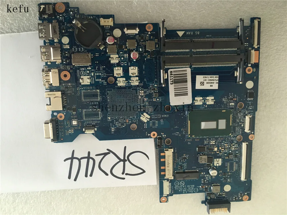 For HP Hp 15-AC Laptop motherboard BDL50 LA-D703P REV:3.0 I3-5005U 858583-001 Test good
For HP Hp 15-AC Laptop motherboard BDL50 LA-D703P REV:3.0 I3-5005U 858583-001 Test good