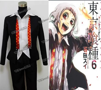 New Hot Unisex Juzo Suzuya Cosplay Set Tokyo Ghoul Juuzou Costume Rei Shirt+ Suspenders+ Jacket + Pants
New Hot Unisex Juzo Suzuya Cosplay Set Tokyo Ghoul Juuzou Costume Rei Shirt+ Suspenders+ Jacket + Pants