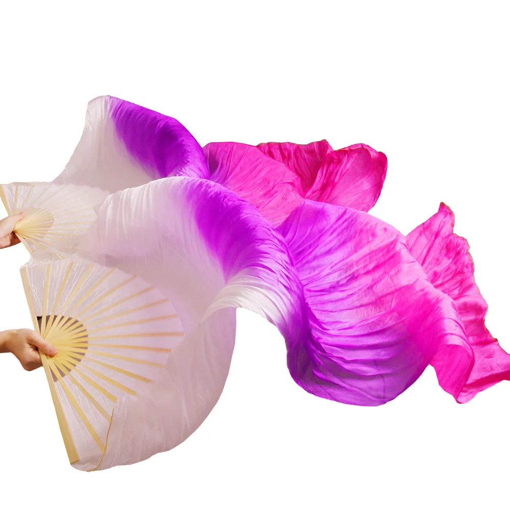 Customized 100% Silk Handmade Dyed Belly Dance Fans 1Pair Left+Right Hand Belly Dance Performance Fans White+Purple+Rose 5 Sizes
Customized 100% Silk Handmade Dyed Belly Dance Fans 1Pair Left+Right Hand Belly Dance Performance Fans White+Purple+Rose 5 Sizes