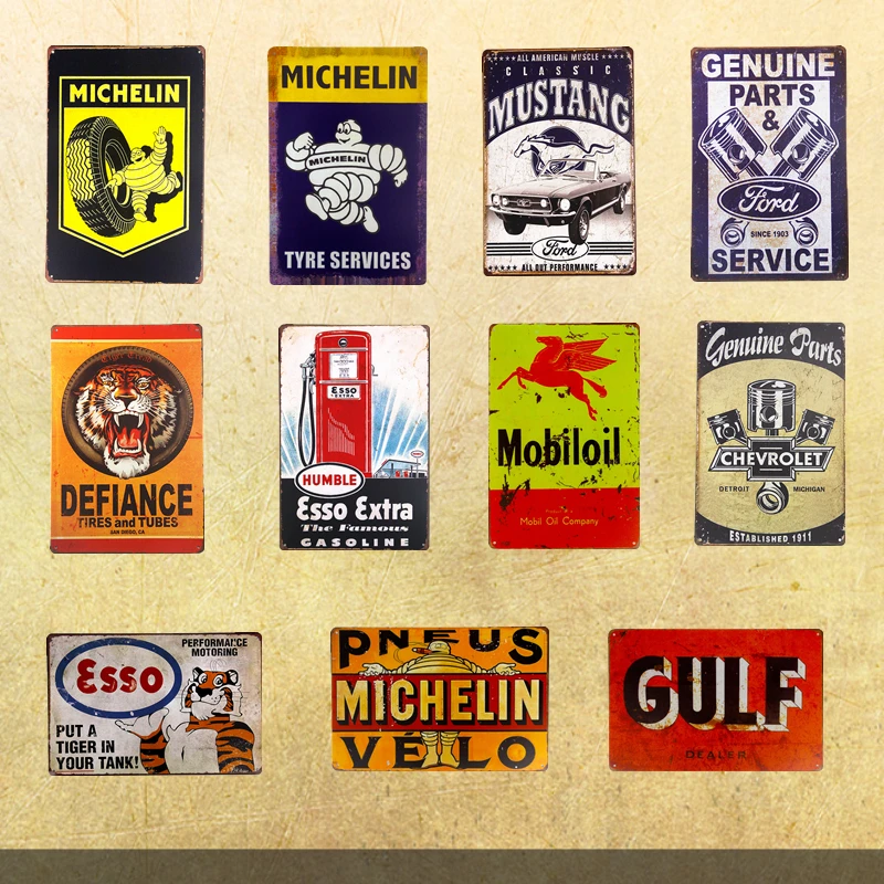Vintage Personalised Lambretta Sales and Service Servizio Metal Tin Sign