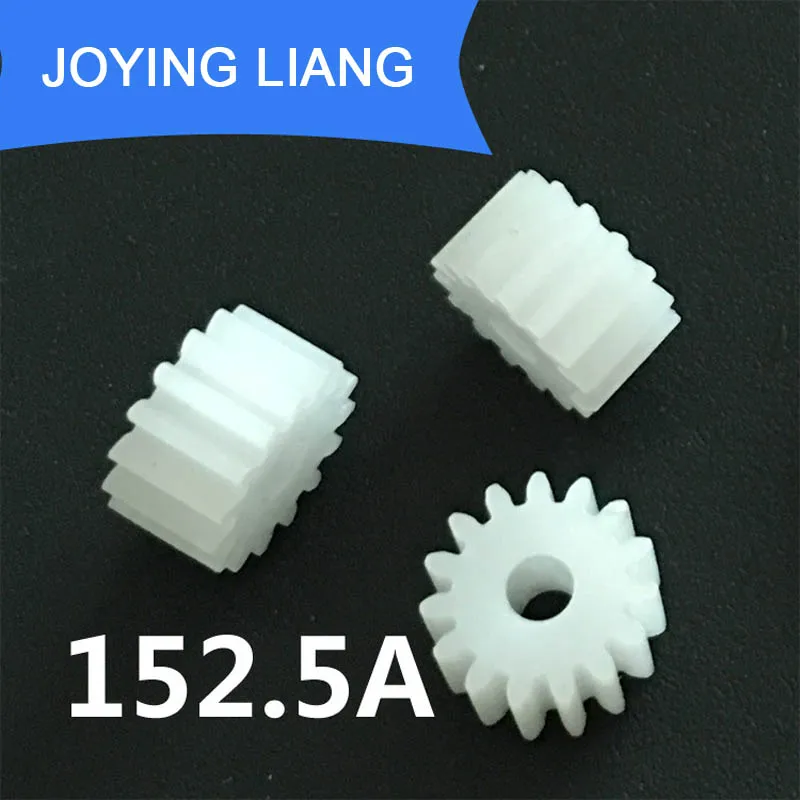 152.5A 0.5M Gear Module 0.5 15 Tooth Plastic Gear Motor Parts DIY Repair Accessories 10pcs/lot
152.5A 0.5M Gear Module 0.5 15 Tooth Plastic Gear Motor Parts DIY Repair Accessories 10pcs/lot