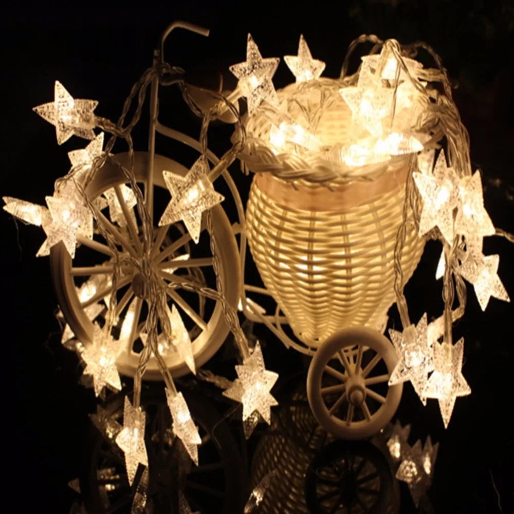 2017 Newest 4.5m Romantic Fairy Star Light Bar 28 Led Electric String Light Christmas Tree Light For Wedding Party Holiday Decor
2017 Newest 4.5m Romantic Fairy Star Light Bar 28 Led Electric String Light Christmas Tree Light For Wedding Party Holiday Decor