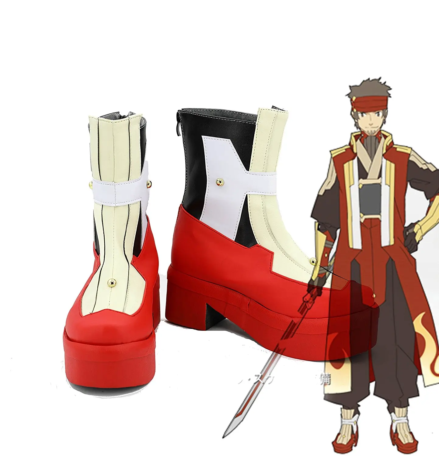 SAO Klein Shoes Cosplay Sword Art Online Ordinal Scale Klein Cosplay Boots Shoes Custom Made Any Size
SAO Klein Shoes Cosplay Sword Art Online Ordinal Scale Klein Cosplay Boots Shoes Custom Made Any Size