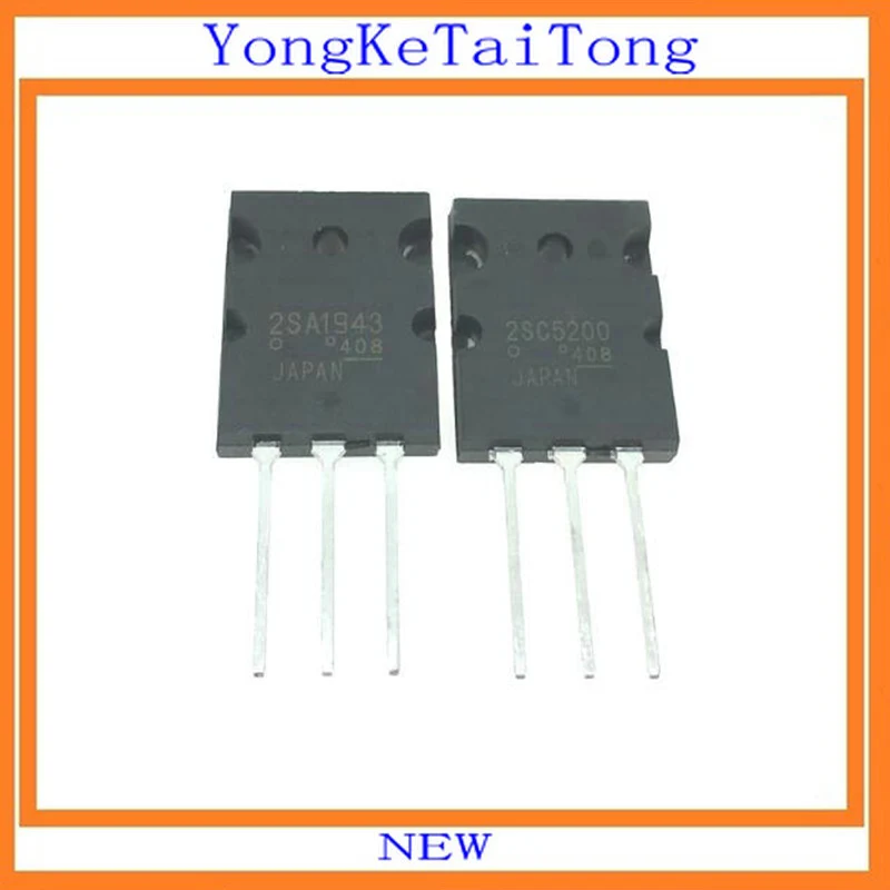 20PCS/LOT 2SA1943 2SC5200 A1943 C5200 ( 10PCS 2SA1943 )+ (10PCS 2SA1943 ) audio power amplifier tube
20PCS/LOT 2SA1943 2SC5200 A1943 C5200 ( 10PCS 2SA1943 )+ (10PCS 2SA1943 ) audio power amplifier tube