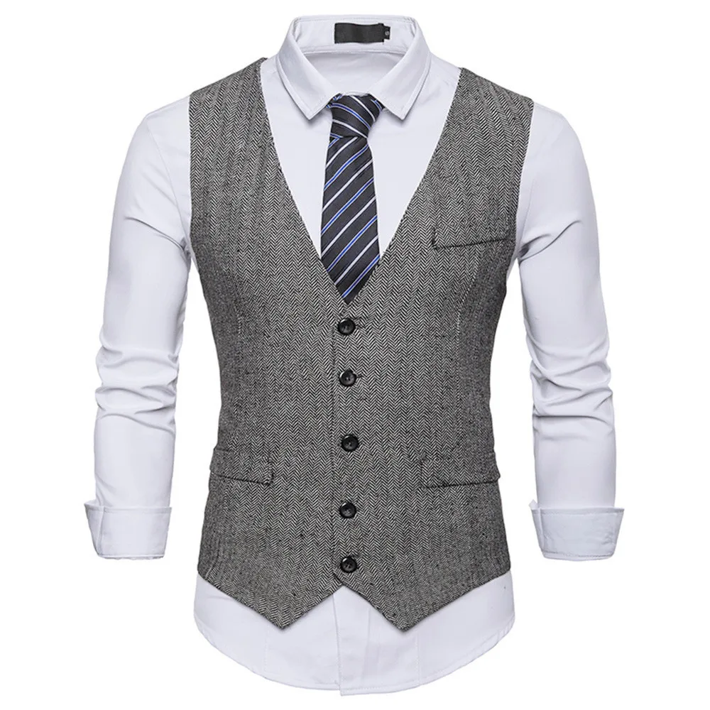 Waistcoat Dress Vests For Men Casual Slim Fit Mens Suit Vest autumn Gilet Homme Formal Business Jacket sleevelss d90628
Waistcoat Dress Vests For Men Casual Slim Fit Mens Suit Vest autumn Gilet Homme Formal Business Jacket sleevelss d90628