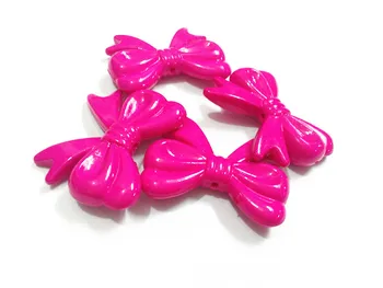 Wholesale ! 46x36mm 60pcs/lot Hotpink Acrylic Bow Beads For Fashion Kids Necklace Making
Wholesale ! 46x36mm 60pcs/lot Hotpink Acrylic Bow Beads For Fashion Kids Necklace Making