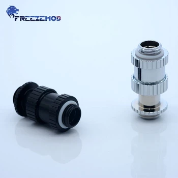 Freezemod computer pc water cooler graphics card SLI G1/4 adapter retractable double external thread (22-31mm).BSSJT-22
Freezemod computer pc water cooler graphics card SLI G1/4 adapter retractable double external thread (22-31mm).BSSJT-22