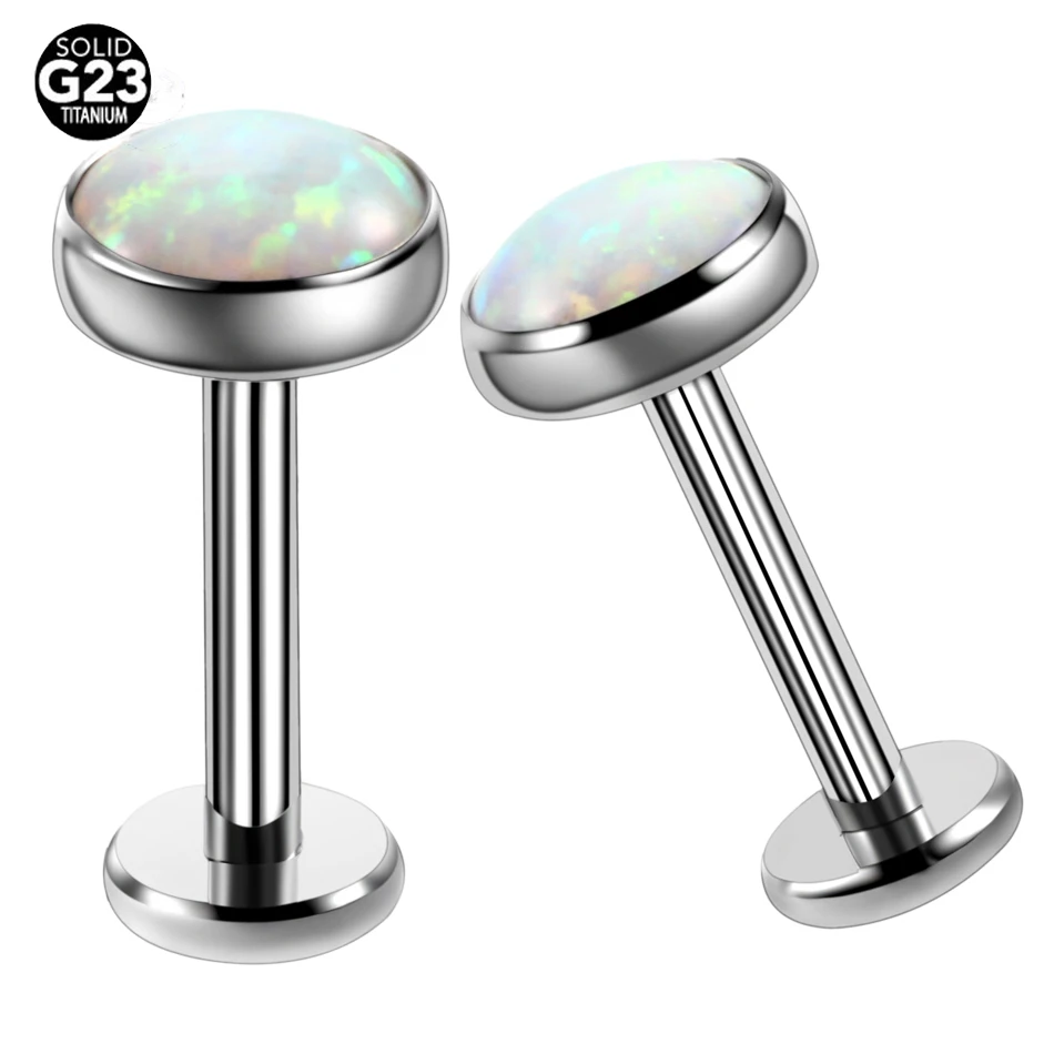 1PC 16G Titanium Opal 17 Labret Lip Stud Rings Stone Style Lip Piercing Lip Stud Piercings Titanium Piercing Sexy Body Jewelry
1PC 16G Titanium Opal 17 Labret Lip Stud Rings Stone Style Lip Piercing Lip Stud Piercings Titanium Piercing Sexy Body Jewelry