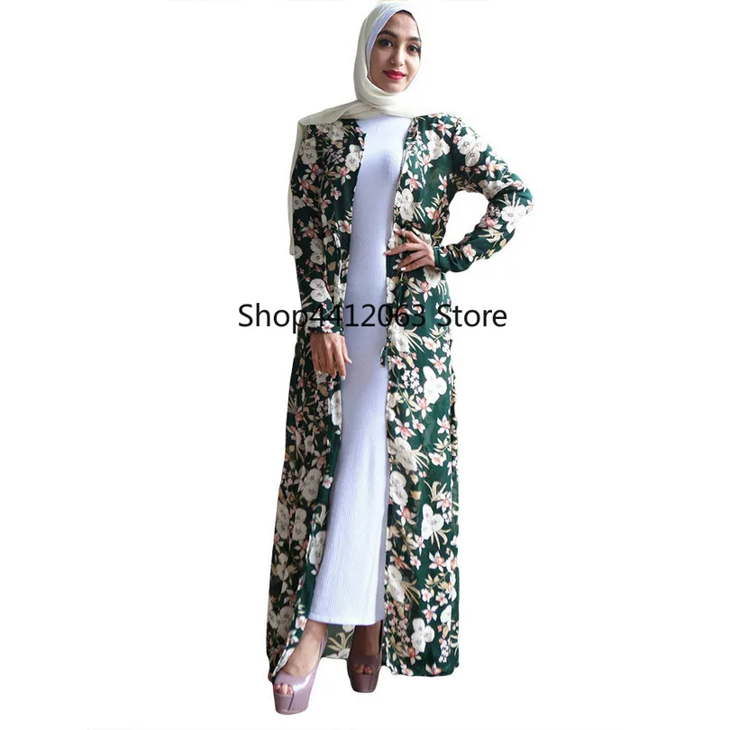 2019 Adult Abaya Robe Dubai Floral Print Muslim Dress Islamic Ramadan Caftan Clothing Eid Mubarak Moroccan Kaftan Arabic Prayer
2019 Adult Abaya Robe Dubai Floral Print Muslim Dress Islamic Ramadan Caftan Clothing Eid Mubarak Moroccan Kaftan Arabic Prayer