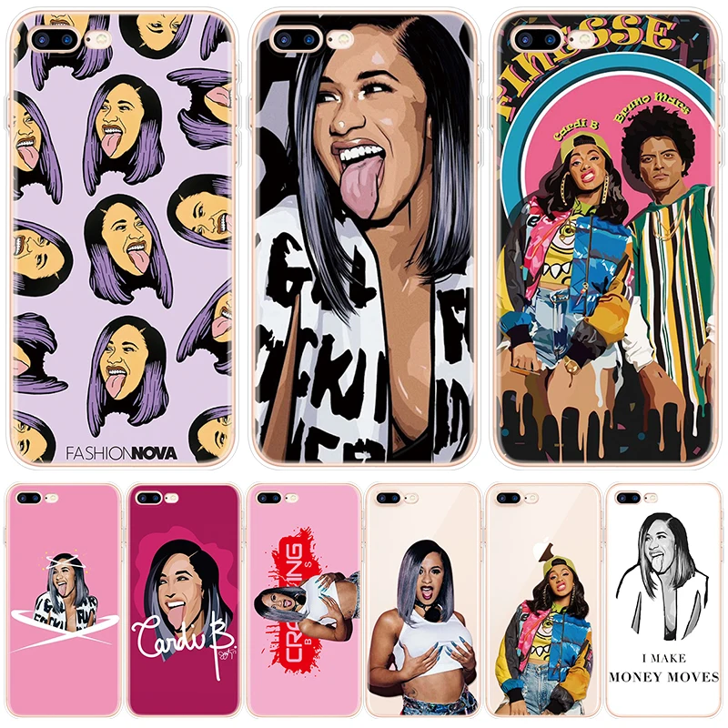American Rap Singer Cardi B Design FOR iPhone XS Max XR X 11 Pro Max Case For iPhone 6S 6 7 8 Plus 5 5S SE Case For iPhone 8Plus
American Rap Singer Cardi B Design FOR iPhone XS Max XR X 11 Pro Max Case For iPhone 6S 6 7 8 Plus 5 5S SE Case For iPhone 8Plus