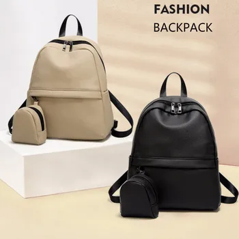 Mini Travel Bags Black Khaki Backpack Women Girls Bag PU Leather Students Backpack School Bags
Mini Travel Bags Black Khaki Backpack Women Girls Bag PU Leather Students Backpack School Bags