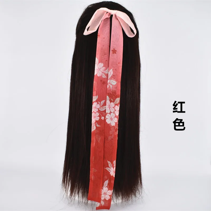 Gradient chiffon costume ribbon ancientry tire Chinese wind COS rope female hanfu hair with hair rope
Gradient chiffon costume ribbon ancientry tire Chinese wind COS rope female hanfu hair with hair rope