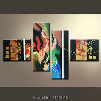High Quality 4 Panel Arts Sets Modern Multicolor Line Knife Flower Oil Painting On Canvas Abstract Home Decor For Living Room
High Quality 4 Panel Arts Sets Modern Multicolor Line Knife Flower Oil Painting On Canvas Abstract Home Decor For Living Room