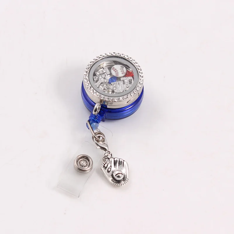 Floating Locket Badge Reel (TROUT Baseball Floating Charms Love Plate Crystals) ID Badge Reel DIY Jewelry For Baseball Fan
Floating Locket Badge Reel (TROUT Baseball Floating Charms Love Plate Crystals) ID Badge Reel DIY Jewelry For Baseball Fan