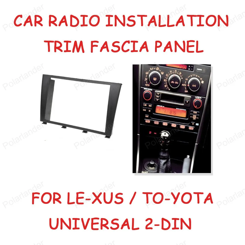 Double din ABS Plastic for LE-XUS IS year 99-05 TO-YOTA Al-tezza 98-05 top Quality Radio Fascia | Автомобили и мотоциклы