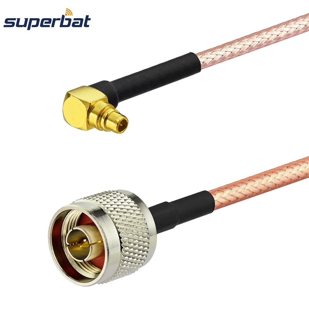 Superbat N Plug Straight to MMCX Male Right Angle Pigtail Cable RG316 20cm 8" for Wireless Antenna GPS
Superbat N Plug Straight to MMCX Male Right Angle Pigtail Cable RG316 20cm 8" for Wireless Antenna GPS