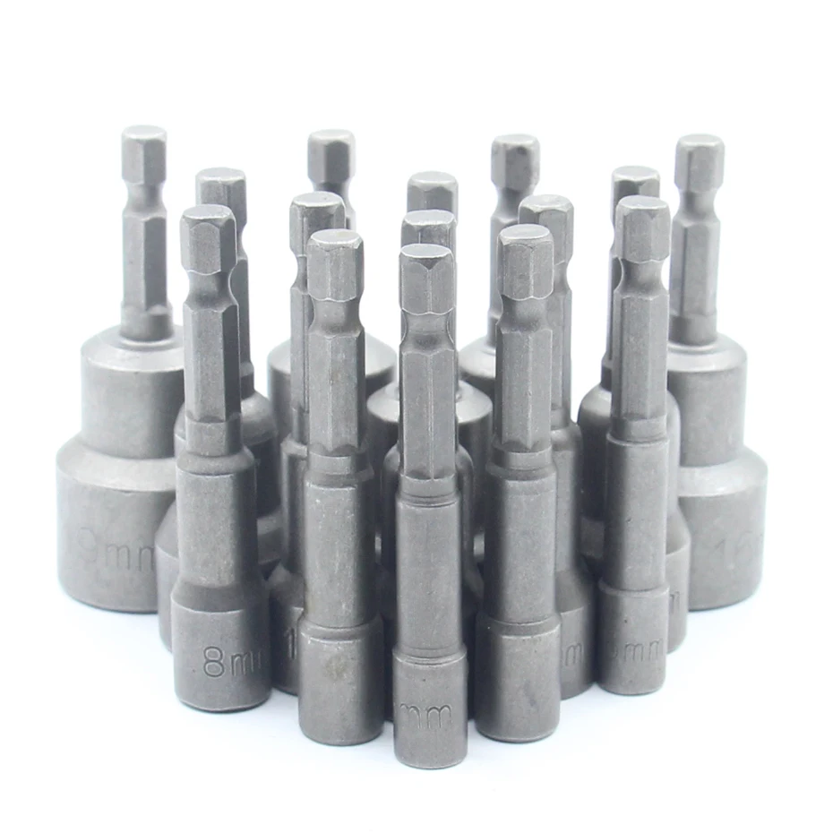 1Pc 5mm-19mm Hex Socket Strong Magnetic Nut Driver Set Drill Bit Socket Adapter 1/4" Hex Adaptor Power Drill Bit Holder Setter
1Pc 5mm-19mm Hex Socket Strong Magnetic Nut Driver Set Drill Bit Socket Adapter 1/4" Hex Adaptor Power Drill Bit Holder Setter