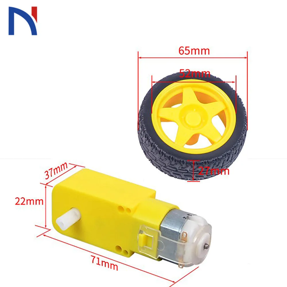 1pc TT Motor Smart Car Robot Gear Motor Wheels Car Chassis Motor Robot Remote Control Car DC Gear Motor for arduino Diy Kit
1pc TT Motor Smart Car Robot Gear Motor Wheels Car Chassis Motor Robot Remote Control Car DC Gear Motor for arduino Diy Kit