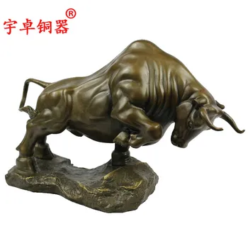 Yu Zhuo pure bronze bull Home Furnishing ornaments gift business gifts a new bull bull copper
Yu Zhuo pure bronze bull Home Furnishing ornaments gift business gifts a new bull bull copper