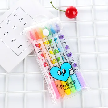 Set of 6 Creative Highlighter Paint Marker Pen Drawing Liquid Chalk Stationery School Office Supply Promotional Gift
Set of 6 Creative Highlighter Paint Marker Pen Drawing Liquid Chalk Stationery School Office Supply Promotional Gift