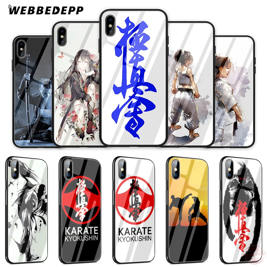 WEBBEDEPP Oyama Kyokushin Karate Tempered Glass Phone Case for Apple iPhone XS Max XR X 8 7 6S Plus 5S SE Cover
WEBBEDEPP Oyama Kyokushin Karate Tempered Glass Phone Case for Apple iPhone XS Max XR X 8 7 6S Plus 5S SE Cover