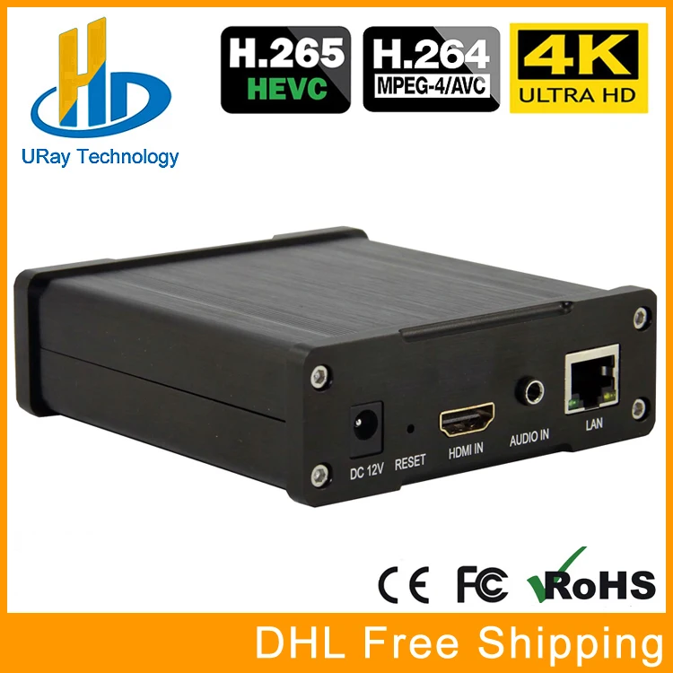 Best H.265 H.264 4K UHD HDMI Video Encoder Adapter For Live Stream Broadcast Support HTTP RTSP RTMP UDP RTP For Live Stream
Best H.265 H.264 4K UHD HDMI Video Encoder Adapter For Live Stream Broadcast Support HTTP RTSP RTMP UDP RTP For Live Stream