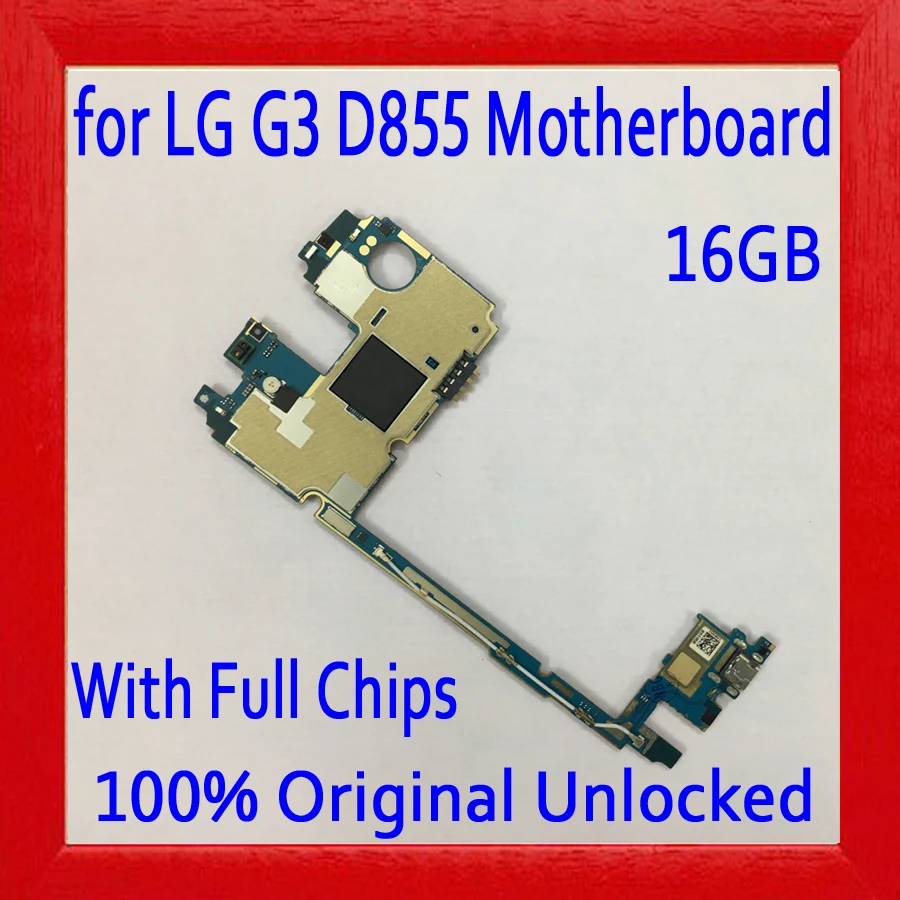 16GB for LG G3 D855 Motherboard with Android System,100% Original unlocked for LG G3 D855 Mainboard with Full Chips
16GB for LG G3 D855 Motherboard with Android System,100% Original unlocked for LG G3 D855 Mainboard with Full Chips
