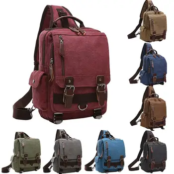 Casual unisex bag Leisure Large Capacity Backpack Solid color student bag Outdoor travel backpack Chest Bags Dropship T717
Casual unisex bag Leisure Large Capacity Backpack Solid color student bag Outdoor travel backpack Chest Bags Dropship T717