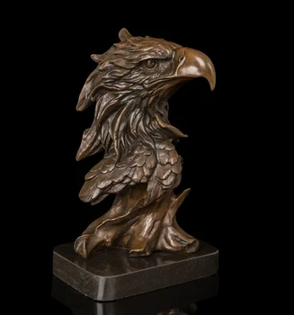 Copper decoration Fine Buddha Brass Brass Bronze Art gifts Eagle Head Sculpture Statue figurine Animals articles of equipment
Copper decoration Fine Buddha Brass Brass Bronze Art gifts Eagle Head Sculpture Statue figurine Animals articles of equipment