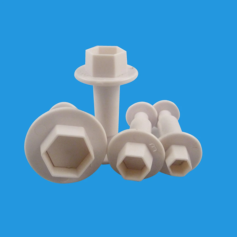 4Pcs/Set Geometry Cookie Cutter Plastic Hexagon Sugarcraft Decorating Fondant Cutter Biscuit Mold Icing Sugar Baking Tools
4Pcs/Set Geometry Cookie Cutter Plastic Hexagon Sugarcraft Decorating Fondant Cutter Biscuit Mold Icing Sugar Baking Tools