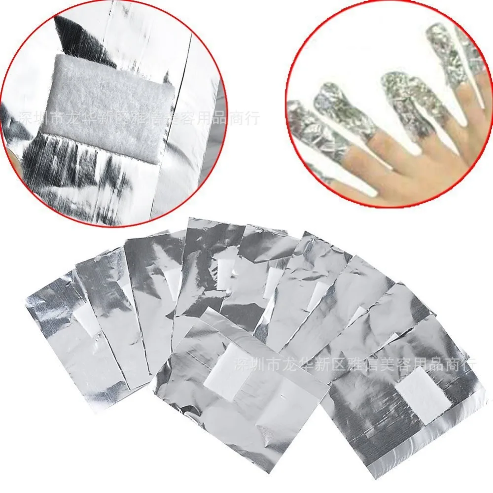 10 Pcs/lot Nail Foil Removal Tin Wraps With Cotton Tissue Soak Off Acrylic Gel Polish Nail Easy Remover Nail Art Makeup Tool
10 Pcs/lot Nail Foil Removal Tin Wraps With Cotton Tissue Soak Off Acrylic Gel Polish Nail Easy Remover Nail Art Makeup Tool
