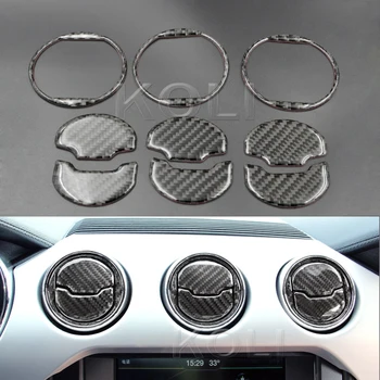 1Set Carbon Fiber Car Interior Dashboard Air Conditioner Outlet Frame Cover Sticker Decor For Ford Mustang 2015-2017
1Set Carbon Fiber Car Interior Dashboard Air Conditioner Outlet Frame Cover Sticker Decor For Ford Mustang 2015-2017