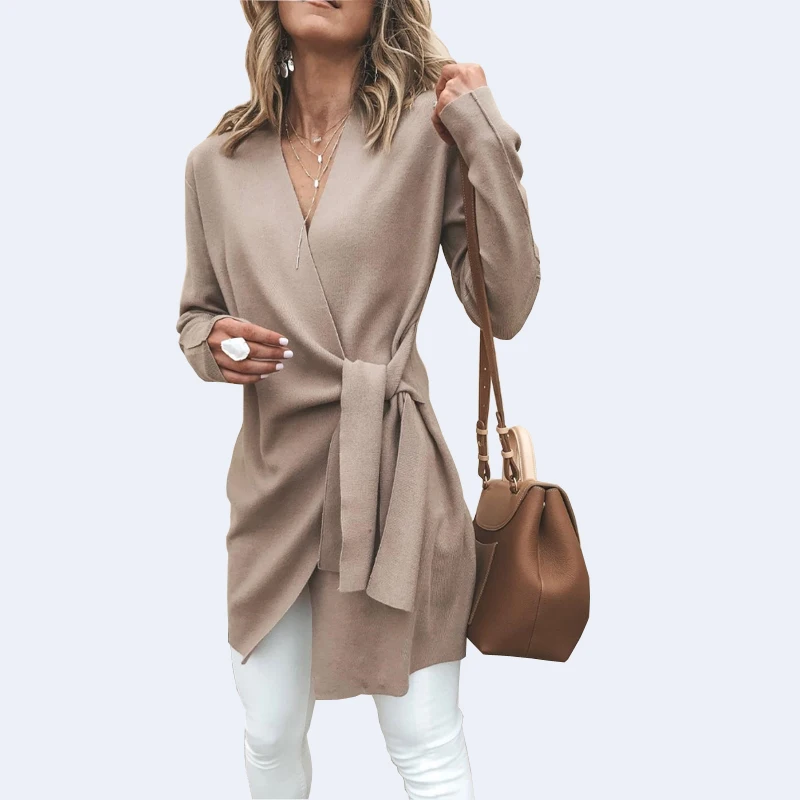 2019 autumn winter woolen blend coats women outwear sexy v neck lace-up solid casual overcoats female slim jacket coats
2019 autumn winter woolen blend coats women outwear sexy v neck lace-up solid casual overcoats female slim jacket coats