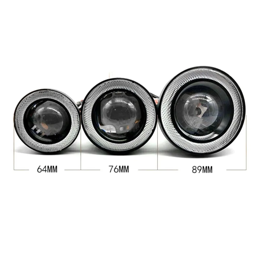 Hot Universal 2 Pieces 30W LED COB Angel Eyes Daytime Running Light 64mm/76mm/89mm Car Vehicle Fog Lights for BMW for Benz
Hot Universal 2 Pieces 30W LED COB Angel Eyes Daytime Running Light 64mm/76mm/89mm Car Vehicle Fog Lights for BMW for Benz