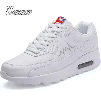 comemore Air Cushion Women's Sneakers Women Leather Running Shoes Women's White Woman Sport Shoes Female Sports Shoes Gym 
comemore Air Cushion Women's Sneakers Women Leather Running Shoes Women's White Woman Sport Shoes Female Sports Shoes Gym