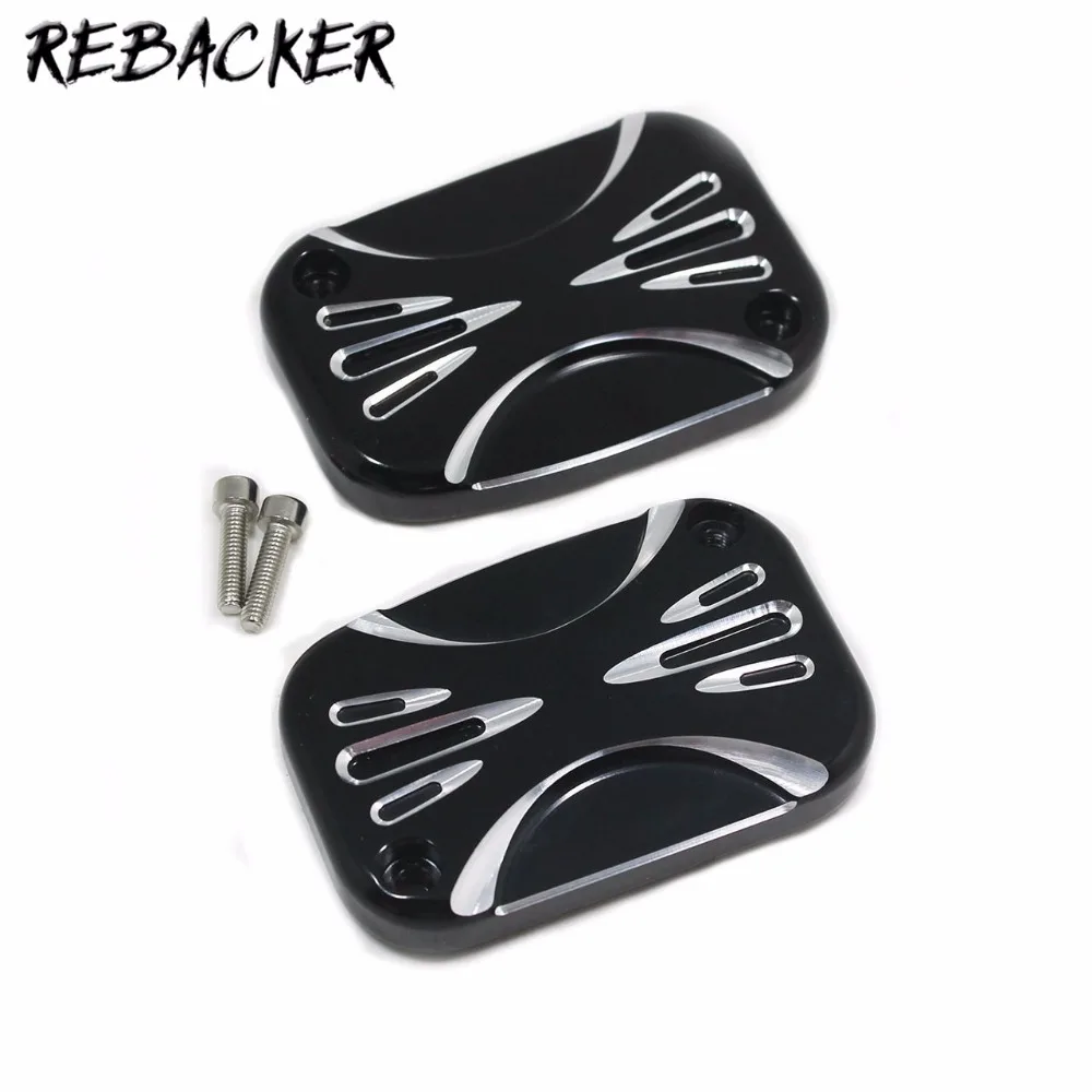 Brand New Black And Cast Chrome Aluminium Motorcycle CNC Left And Right Front Brake Reservoir Master Cylinder Cover
Brand New Black And Cast Chrome Aluminium Motorcycle CNC Left And Right Front Brake Reservoir Master Cylinder Cover