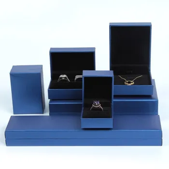 Logo customize blue jewelry gift box for necklaces for parties and anniversities
Logo customize blue jewelry gift box for necklaces for parties and anniversities