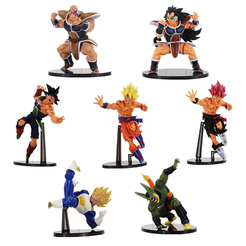 Scultures Big Dragon Ball Z Son Goku Bardock Vegeta Cell Second Mode Raditz Nappa Figure Toy DBZ Model Dolls
Scultures Big Dragon Ball Z Son Goku Bardock Vegeta Cell Second Mode Raditz Nappa Figure Toy DBZ Model Dolls