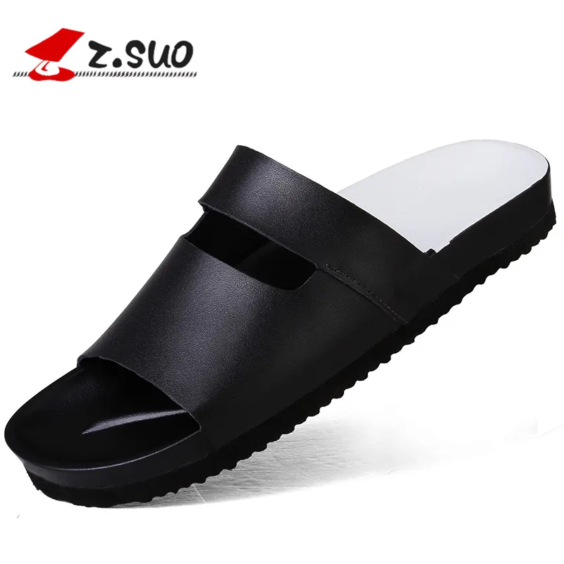 Z. Suo Summer men's Slippers,leisure fashion Beach shoes,Rubber sole Non-slip Peep Toe sandals.Sandalia DE cuero DE los hombres
Z. Suo Summer men's Slippers,leisure fashion Beach shoes,Rubber sole Non-slip Peep Toe sandals.Sandalia DE cuero DE los hombres