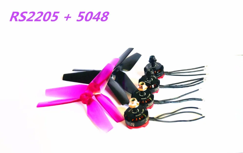 

RS2205 2205 2300KV CW/CCW Brushless Motor +5048 5045 propeller for QAV210 QAV250 H250 QAV-R RC FPV Quadcopter Racing Drone