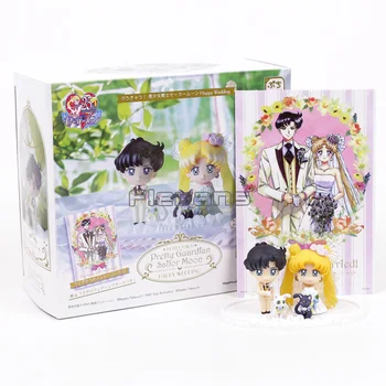 Pretty Guardian Sailor Moon Petit Chara! Happy Wedding Figures Mamoru Usagi Artemis Luna 4pcs/set
Pretty Guardian Sailor Moon Petit Chara! Happy Wedding Figures Mamoru Usagi Artemis Luna 4pcs/set