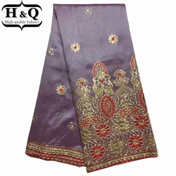 H&Q High Quality Pretty Design African George Satin Lace Fabric with sequins Indian Silk George Lace Fabric For Dress
H&Q High Quality Pretty Design African George Satin Lace Fabric with sequins Indian Silk George Lace Fabric For Dress