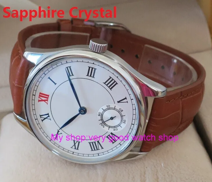 Sapphire Crystal 44mm PARNIS White dial Asian 6498 Mechanical Hand Wind movement men's watch Mechanical watches 199
Sapphire Crystal 44mm PARNIS White dial Asian 6498 Mechanical Hand Wind movement men's watch Mechanical watches 199