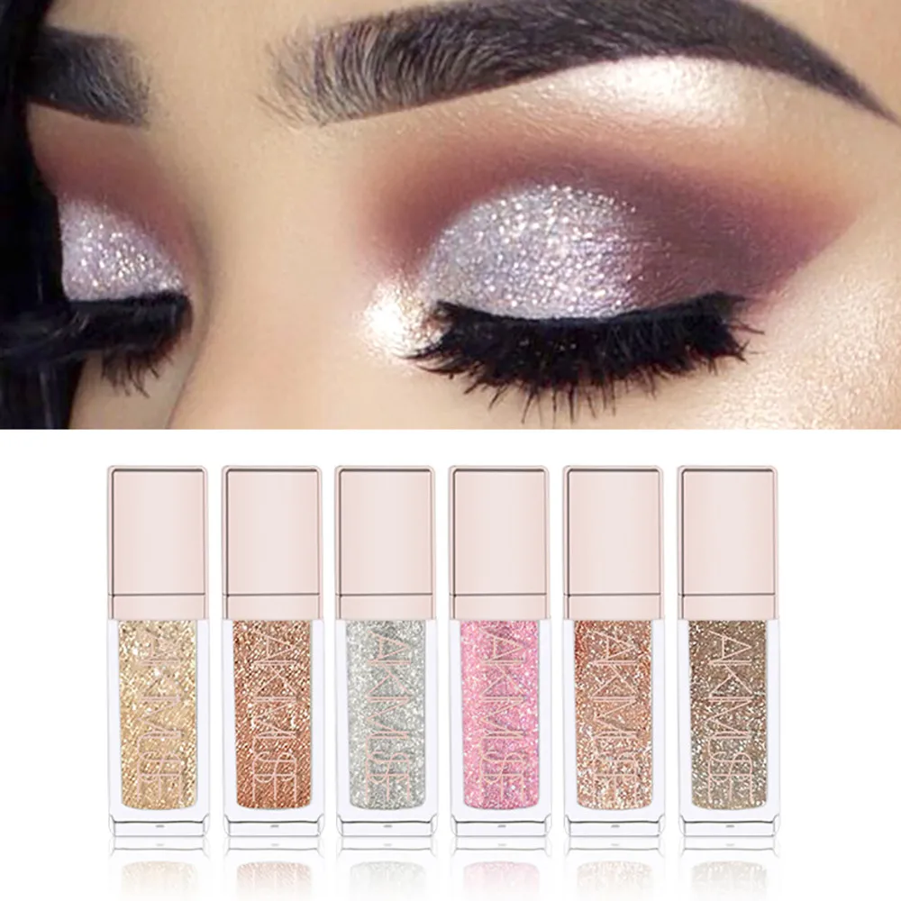 2019 AIKIMUSE New Fashion Flash Diamonds Pearlescent brochas maquillaje profesional Glitter Eyeliner Liquid Eyes Eyeshadow #7
2019 AIKIMUSE New Fashion Flash Diamonds Pearlescent brochas maquillaje profesional Glitter Eyeliner Liquid Eyes Eyeshadow #7