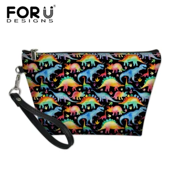 FORUDESIGNS Travel Cosmetic Bag for Women Toiletries Organizer Rainbow Dinosaur Printing Makeup Bags Female Storage Make Up Case
FORUDESIGNS Travel Cosmetic Bag for Women Toiletries Organizer Rainbow Dinosaur Printing Makeup Bags Female Storage Make Up Case