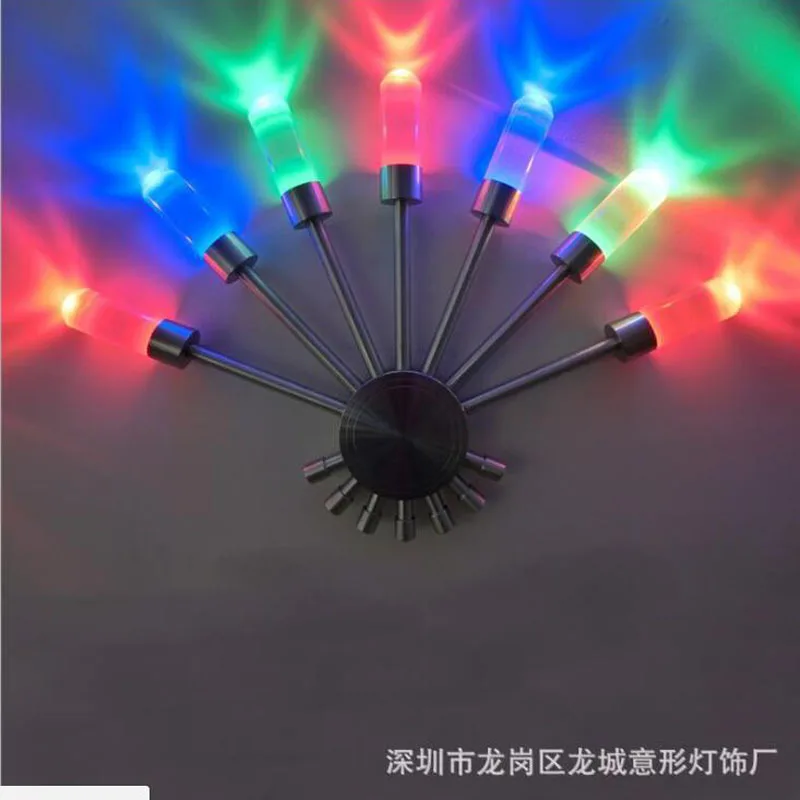 L Color fan-shaped wall decoration lamp living room night light bar Ballroom KTV atmosphere lamp led wall lamp led
L Color fan-shaped wall decoration lamp living room night light bar Ballroom KTV atmosphere lamp led wall lamp led